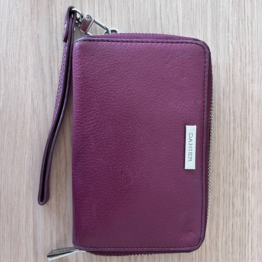 Danier Leather pink purse